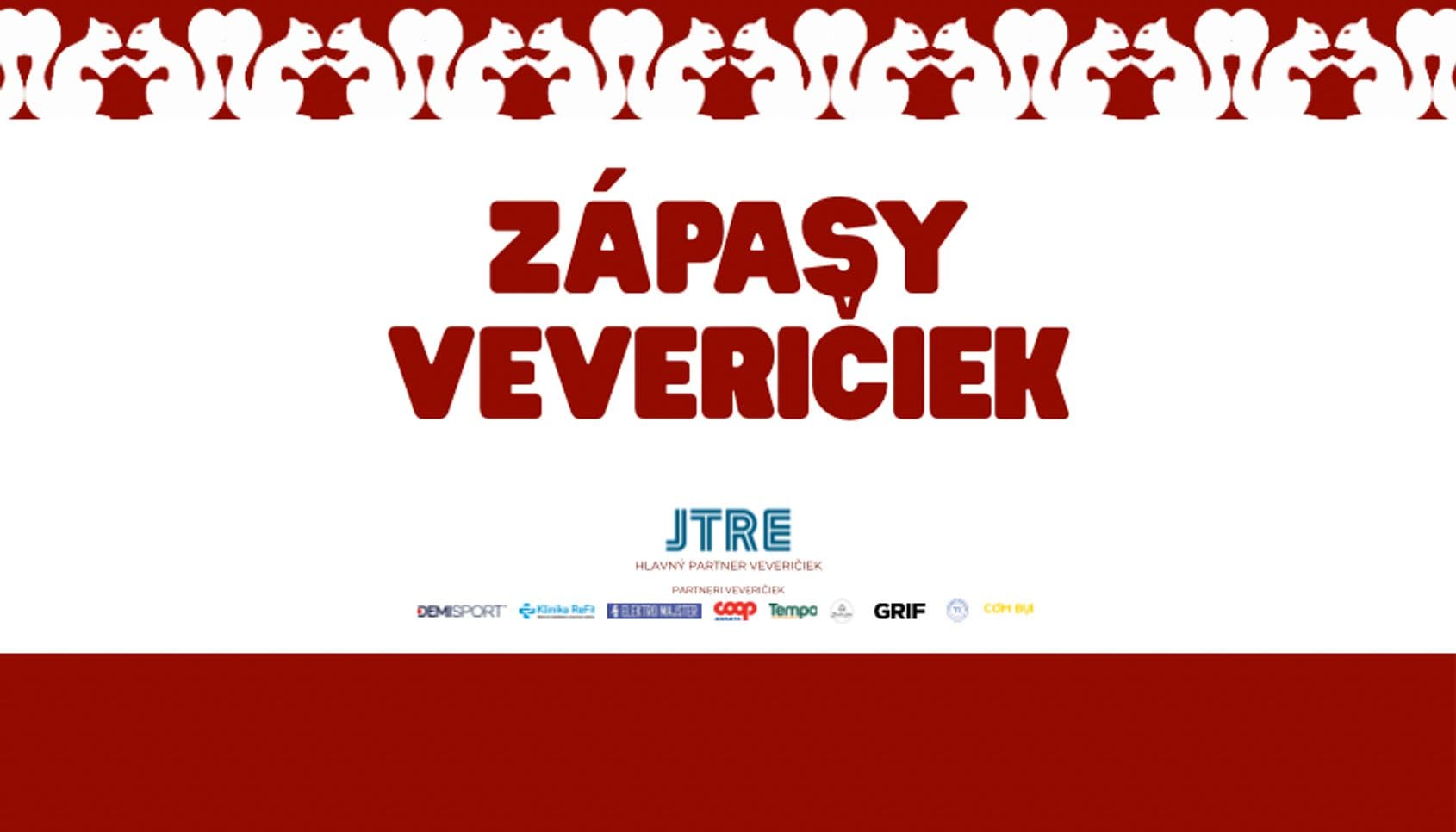 Zápasy veveričiek: sobota 11.4. - nedeľa 12.4.2026