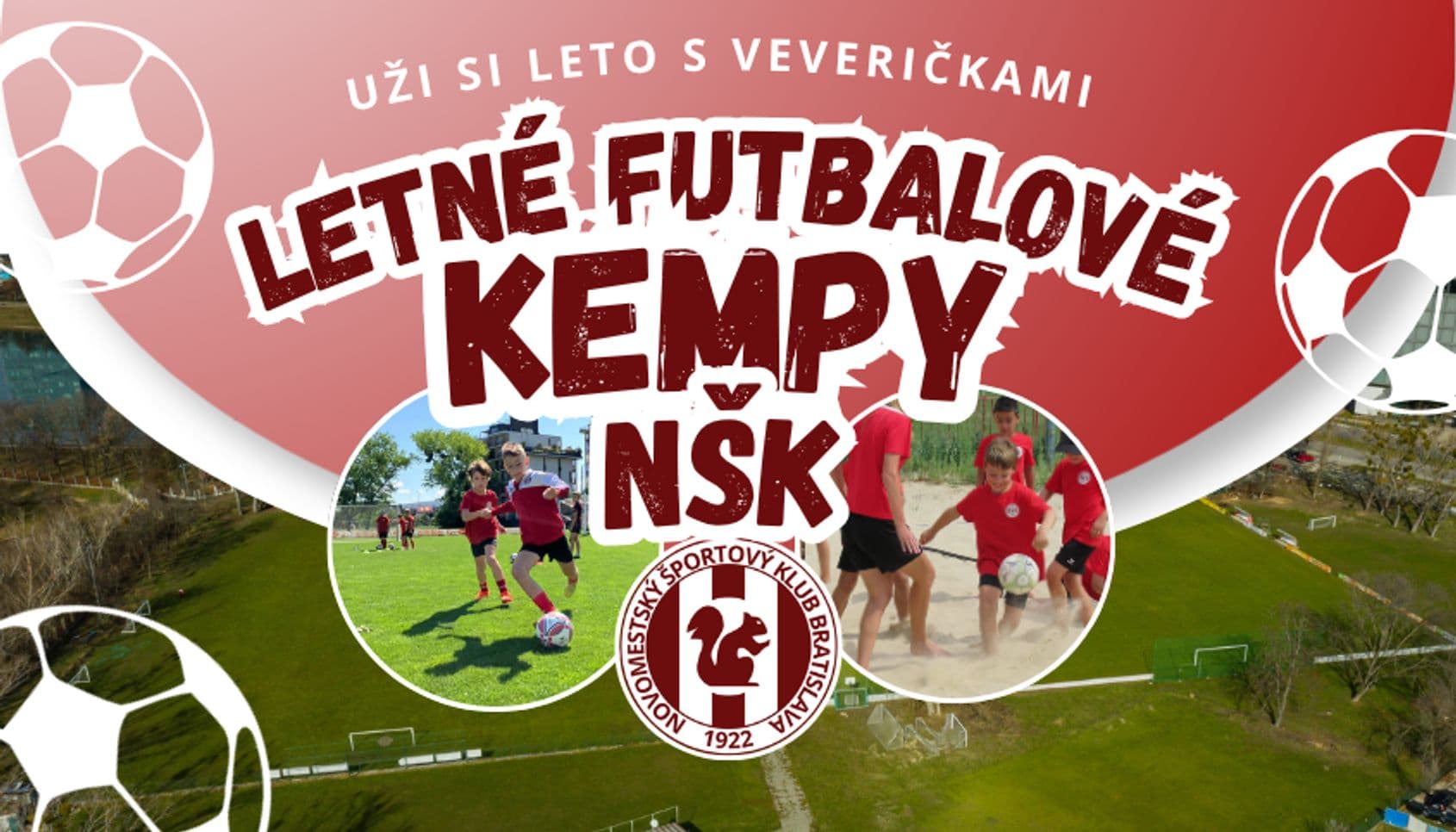 NŠK Letné futbalové kempy 2026